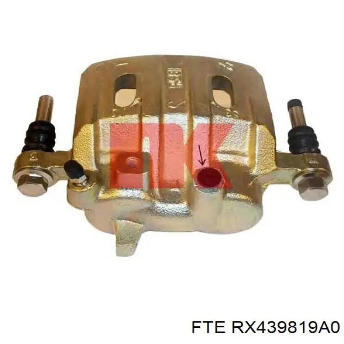 Супорт гальмівний передній правий RX439819A0 FTE