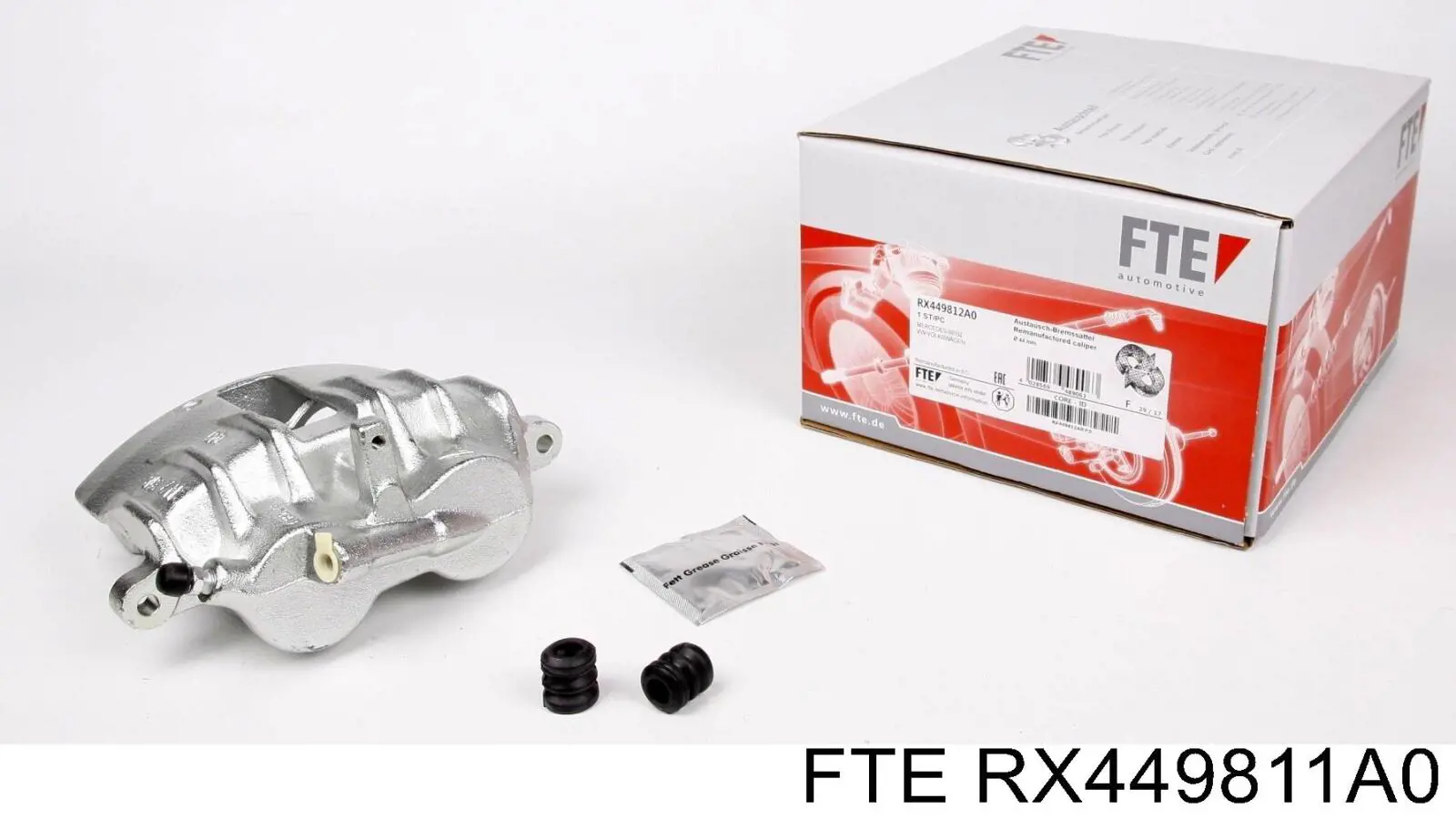 RX449811A0 FTE Супорт гальмівний, передній, лівий