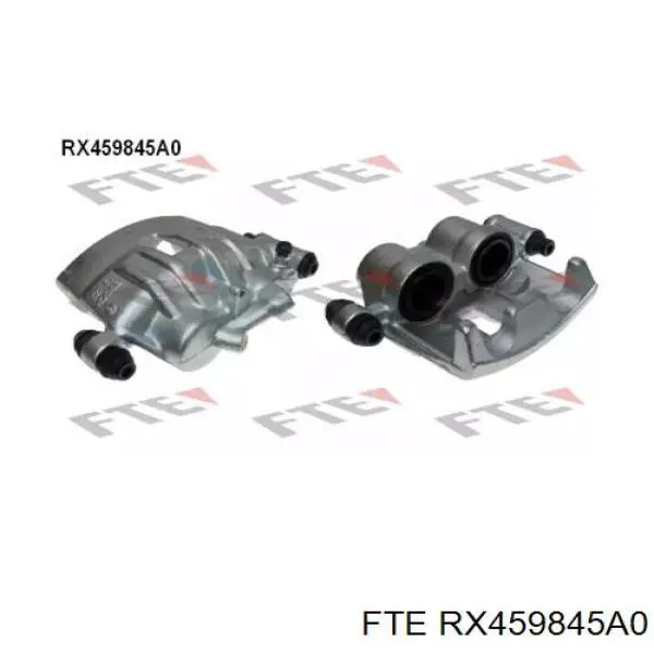 Супорт гальмівний задній лівий FTE RX459845A0 ціна, від 65.39 USD