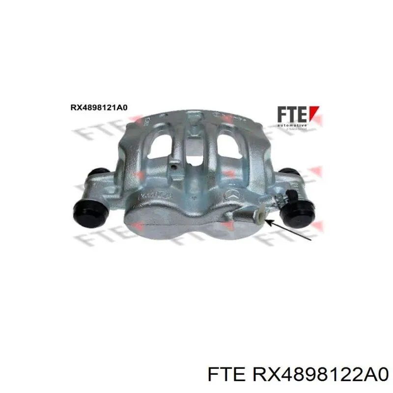 Купити RX4898122A0 FTE Супорт гальмівний передній правий