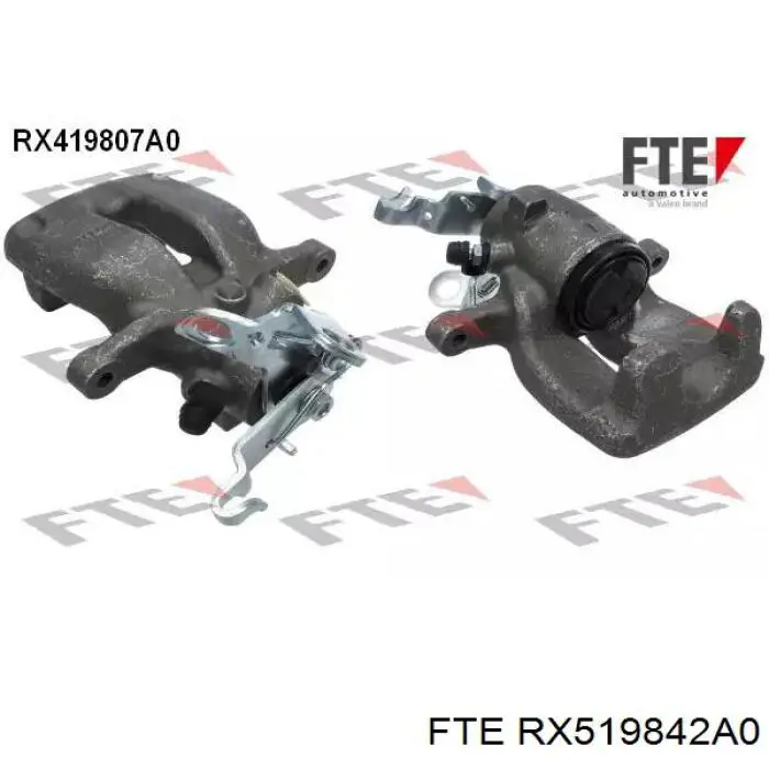 Супорт задній лівий RX519842A0 FTE