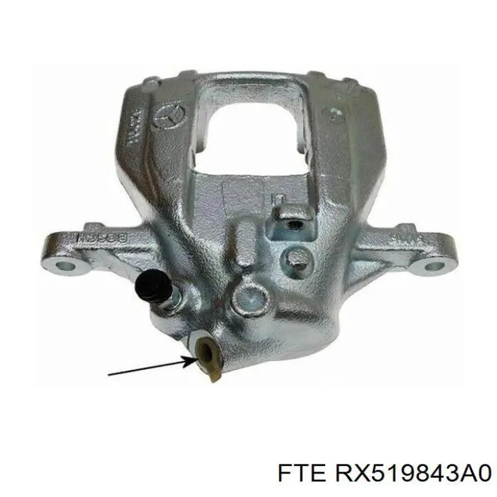 RX519843A0 FTE супорт гальмівний задній правий
