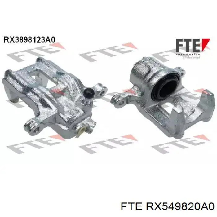 Супорт гальмівний, передній, правий FTE RX549820A0