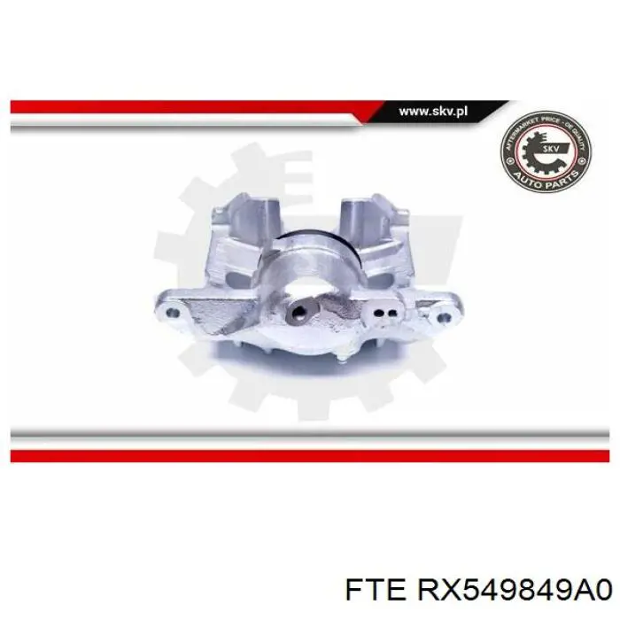 Супорт тормзной FTE RX549849A0