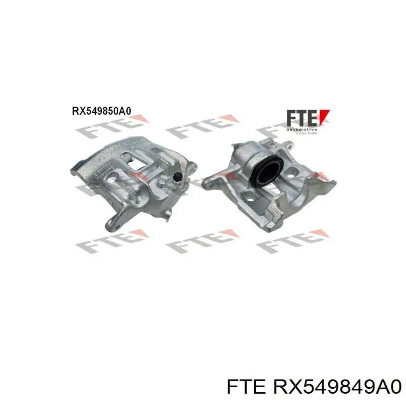 RX549849A0 FTE Супорт гальмівний, передній, лівий