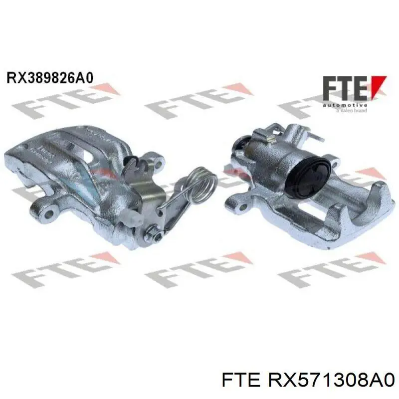 Супорт гальмівний передній лівий RX571308A0 FTE