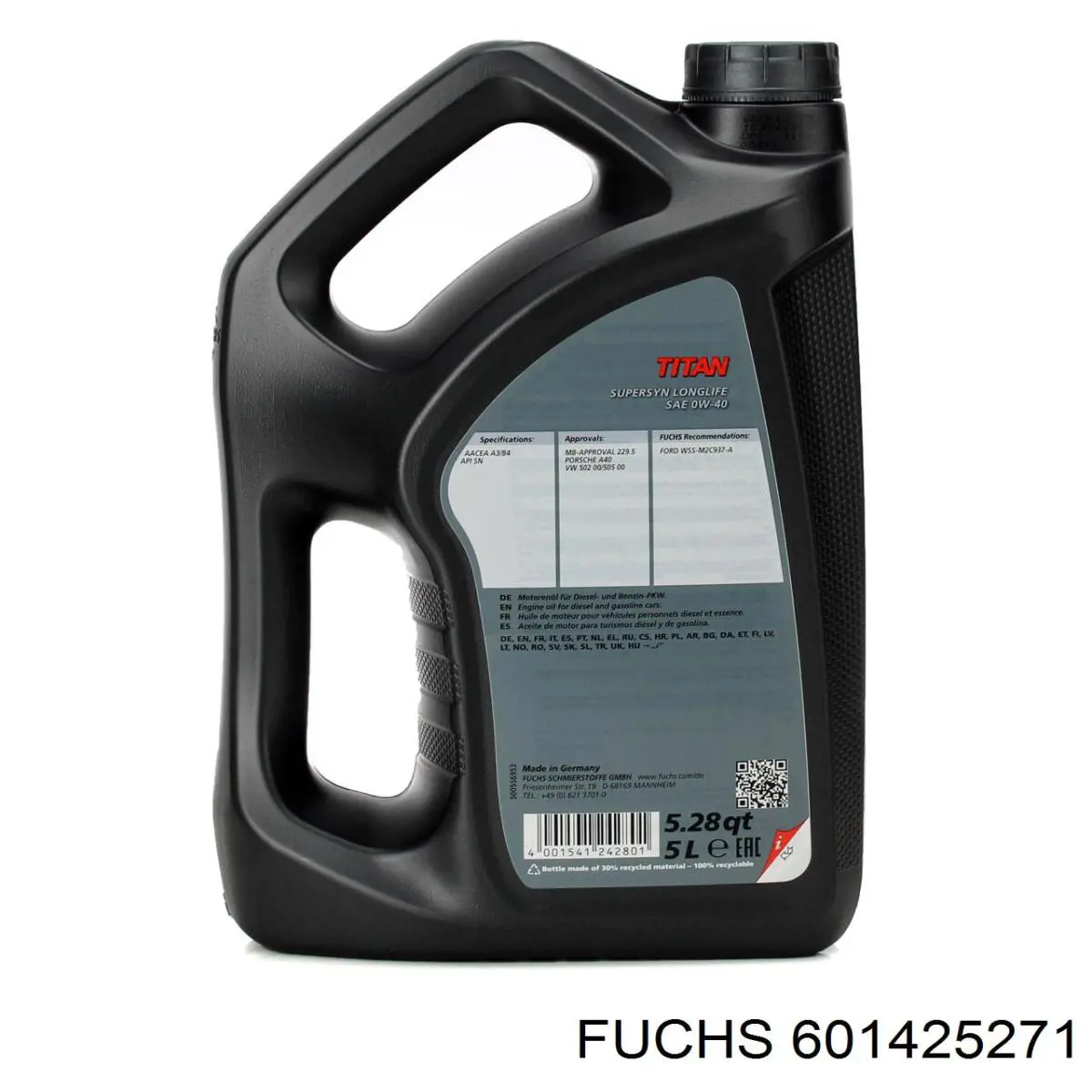  Fuchs 601425271 ціна, від 50.67 USD