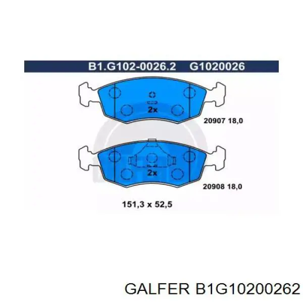 Гальмівні колодки VALEO 301335 ціна, від 26.34 USD