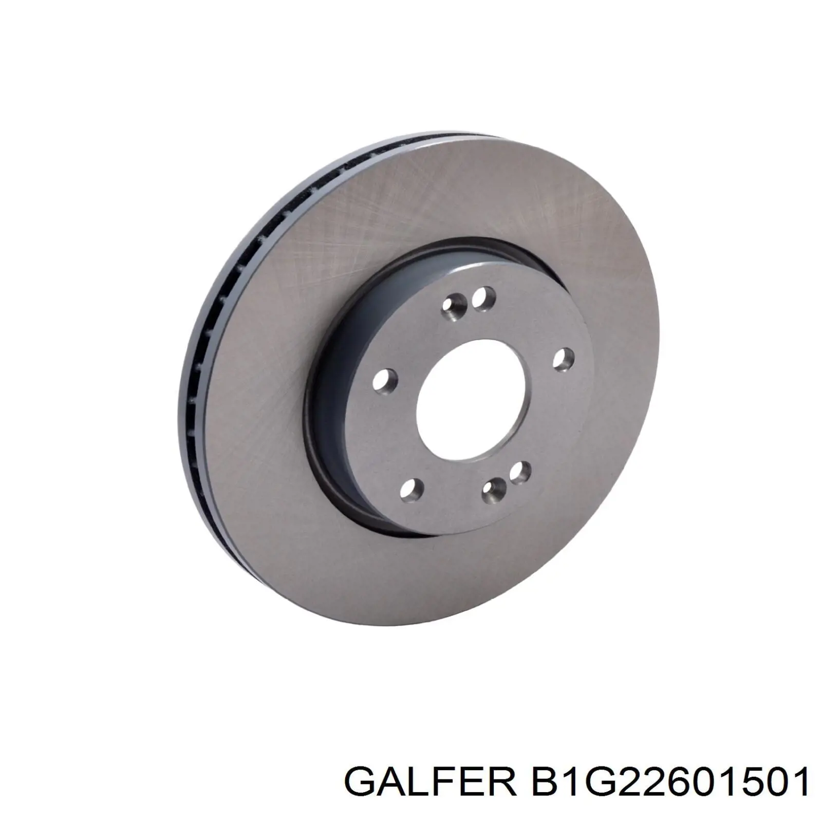 B1G22601501 Galfer диск гальмівний передній