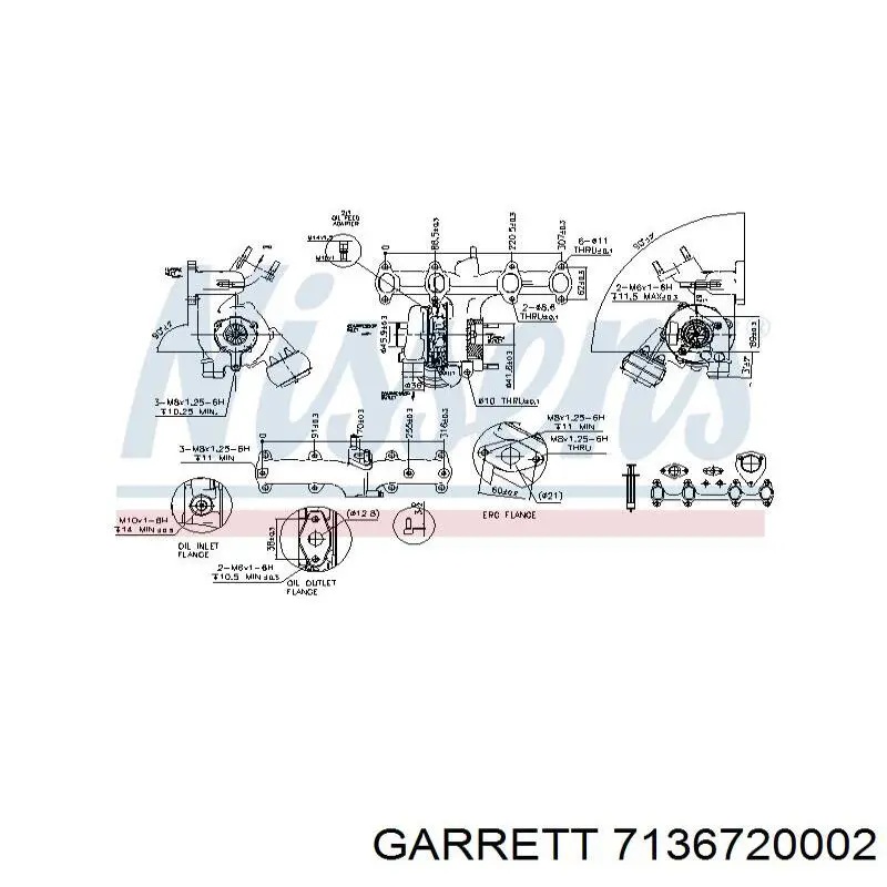 Купити 7136720002 Garrett Турбіна