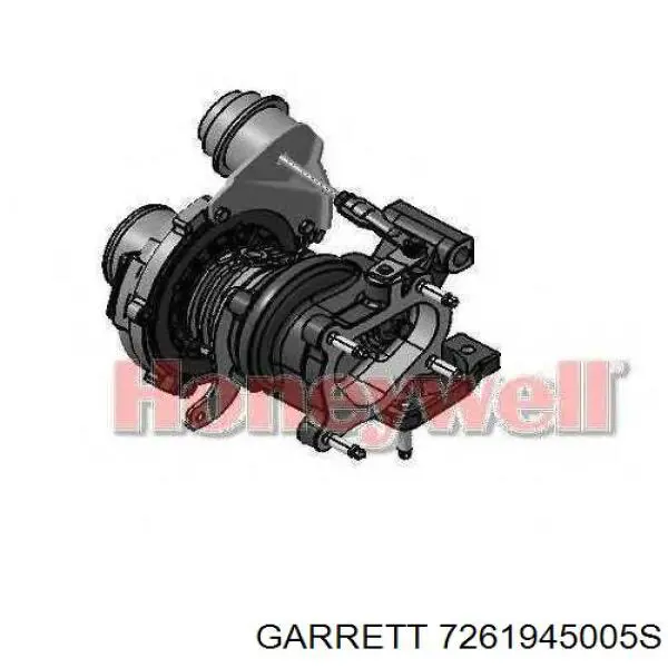 Турбіна Garrett 7261945005S ціна, від 282.34 USD