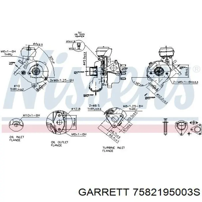 Купити 7582195003S Garrett Турбіна