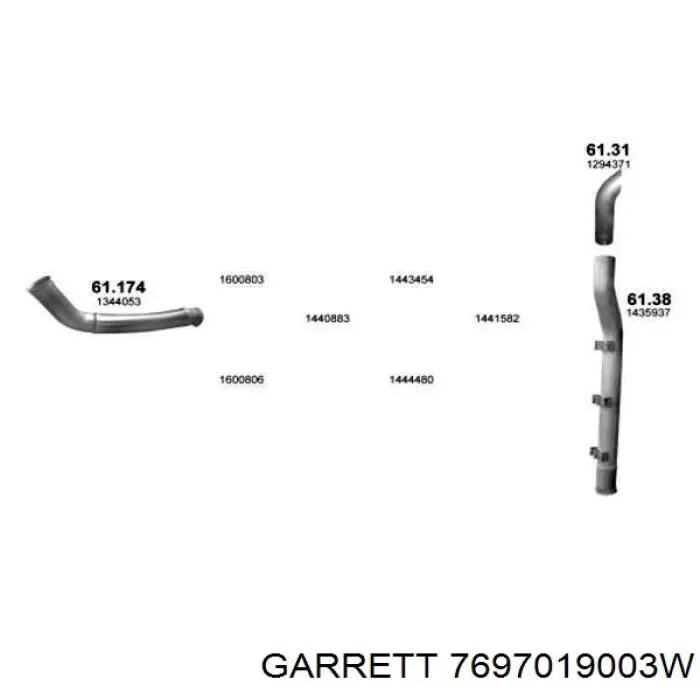 Турбіна VAG 059145721K ціна, від 337.26 USD