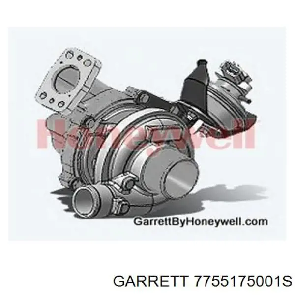 Турбіна Garrett 7755175001S ціна, від 138.12 USD