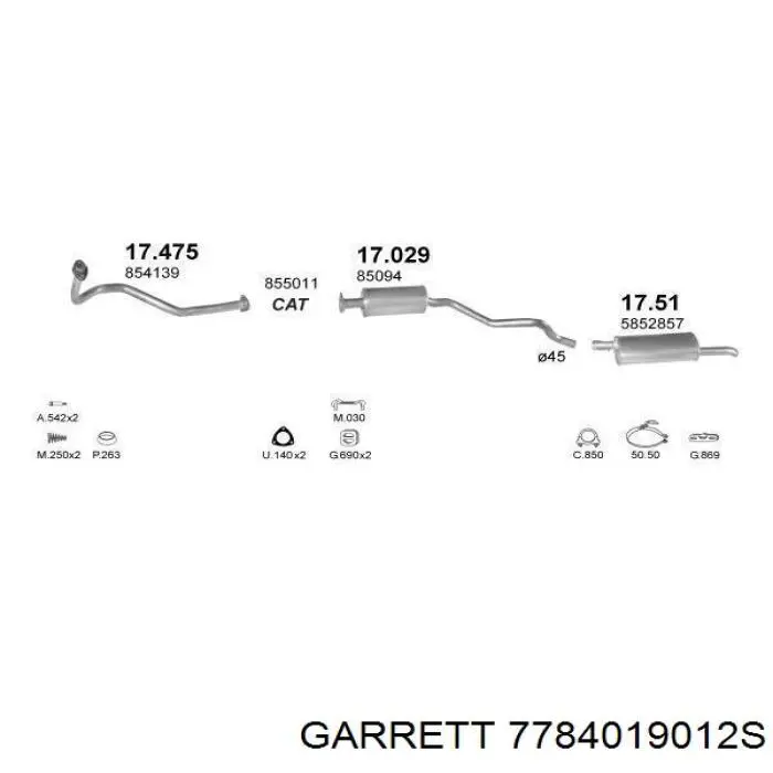 Купити 7784019012S Garrett Турбіна