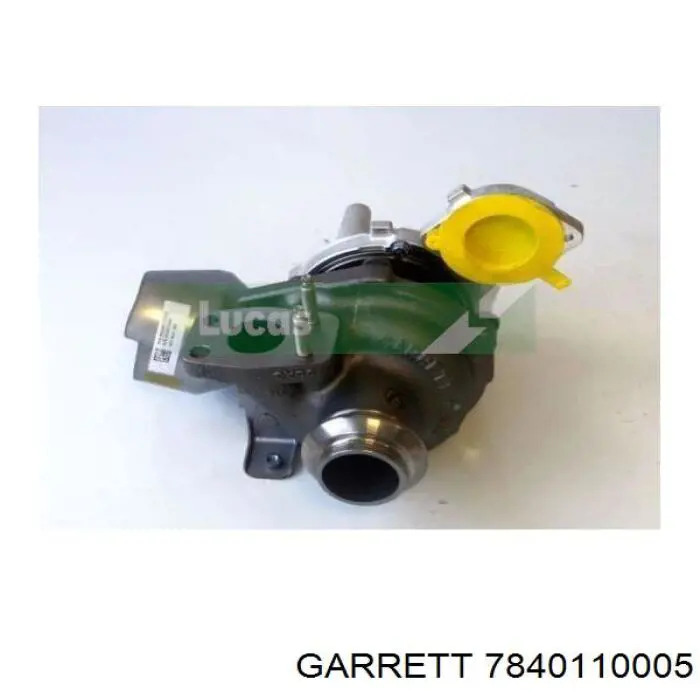 Система випуску газів двигуна 7840110005 GARRETT