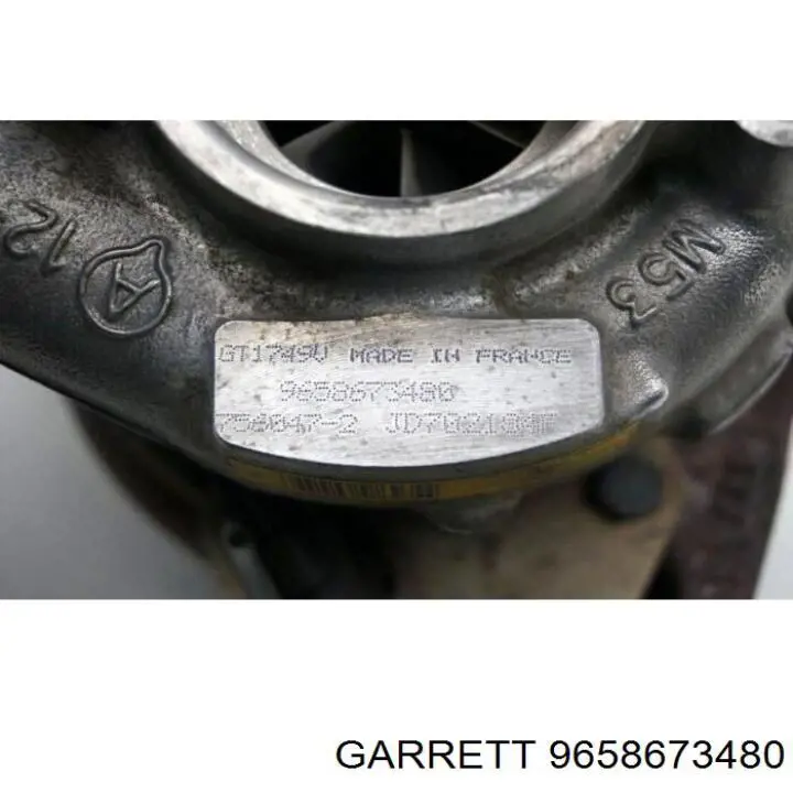 Турбіна 9658673480 Garrett
