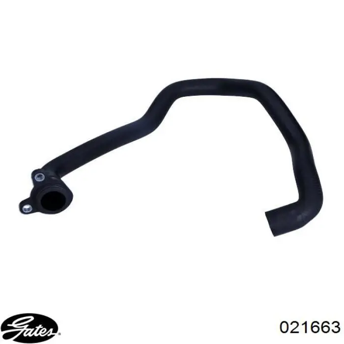 Шланг (патрубок) термостата Gates 021663 ціна, від 19.34 USD