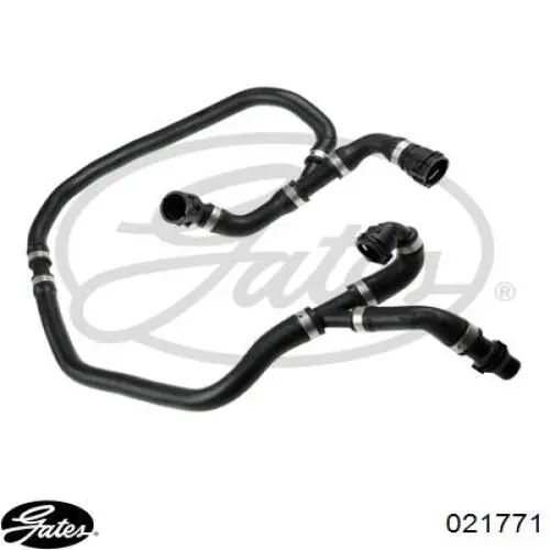 Шланг розширювального бачка, нижній Gates 021771 ціна, від 88.98 USD
