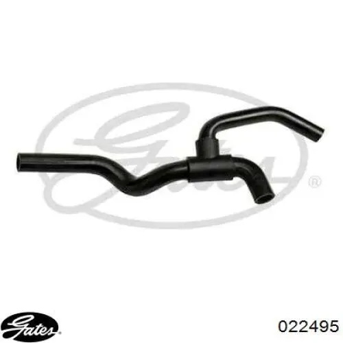 Шланг розширювального бачка, нижній Gates 022495 ціна, від 13.24 USD