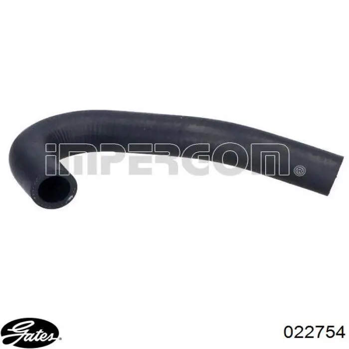 Шланг/патрубок системи охолодження Gates 022754 ціна, від 3.70 USD