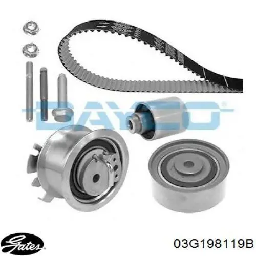 Комплект ГРМ Ashika KCT502 ціна, від 125.77 USD
