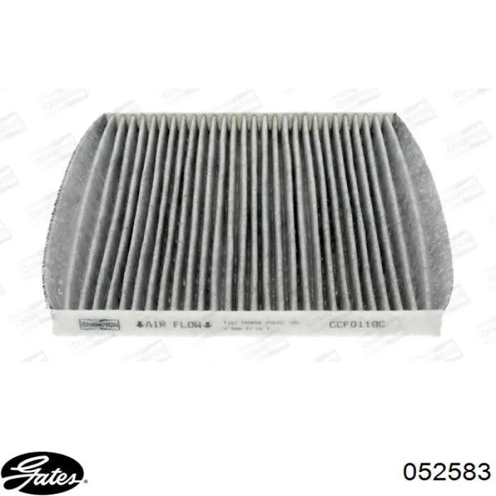 Шланг/патрубок радіатора охолодження, нижній Gates 052583 ціна, від 7.66 USD