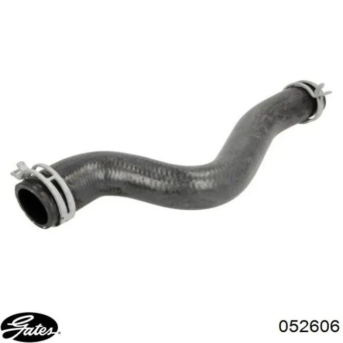 Шланг/патрубок радіатора охолодження, нижній Gates 052606 ціна, від 28.27 USD