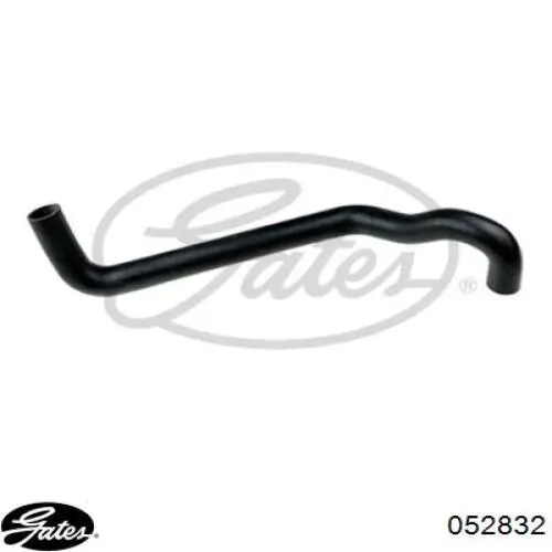 Шланг/патрубок радіатора охолодження, нижній Gates 052832 ціна, від 15.52 USD