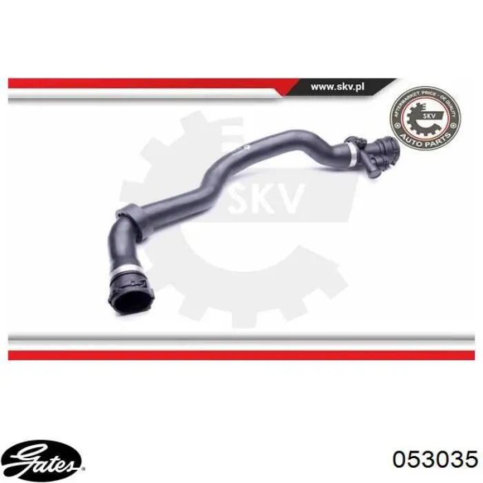 Шланг/патрубок радіатора охолодження, верхній BMW 11537787720