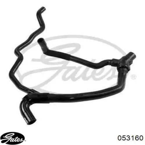 Шланг/патрубок радіатора охолодження, нижній Gates 053160 ціна, від 33.34 USD