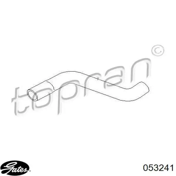 Шланг/патрубок системи охолодження Opel Tigra A (S93) (Опель Тігра)