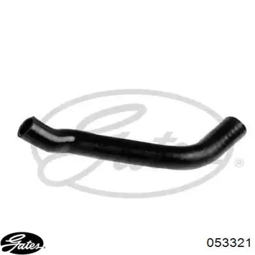 Шланг/патрубок радіатора охолодження, верхній Gates 053321 ціна, від 4.09 USD
