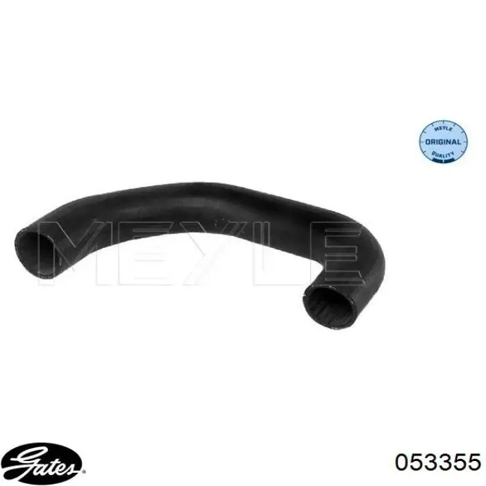Шланг/патрубок радіатора охолодження, верхній Gates 053355 ціна, від 8.32 USD