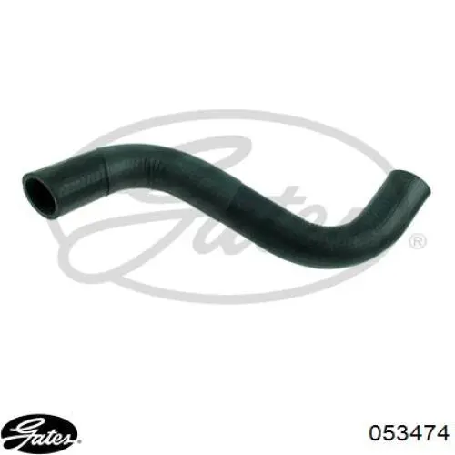 Шланг/патрубок радіатора охолодження, верхній Gates 053474 ціна, від 7.25 USD