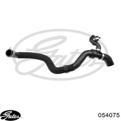 Шланг/патрубок радіатора охолодження, нижній Gates 054075 ціна, від 44.43 USD