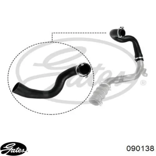 Шланг/патрубок интеркуллера Ford 1201162 ціна, від 2.88 USD