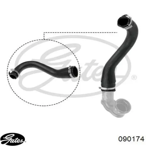 Шланг/патрубок интеркуллера Opel 0860165 ціна, від 22.95 USD