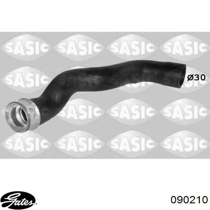 Шланг/патрубок интеркуллера 3B0145834C VAG