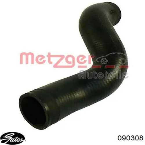Шланг/патрубок интеркуллера Gates 090308 ціна, від 21.40 USD