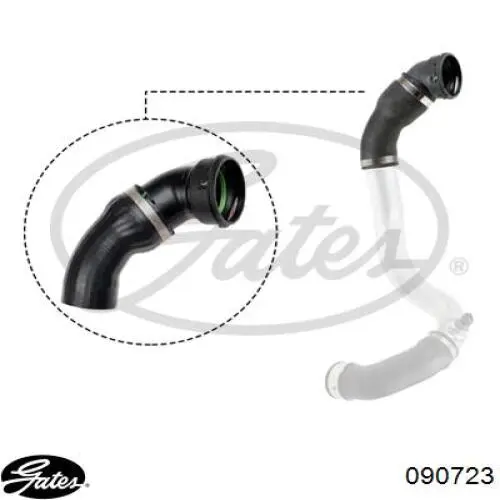 Шланг/патрубок интеркуллера Sasic 3336152 ціна, від 29.20 USD