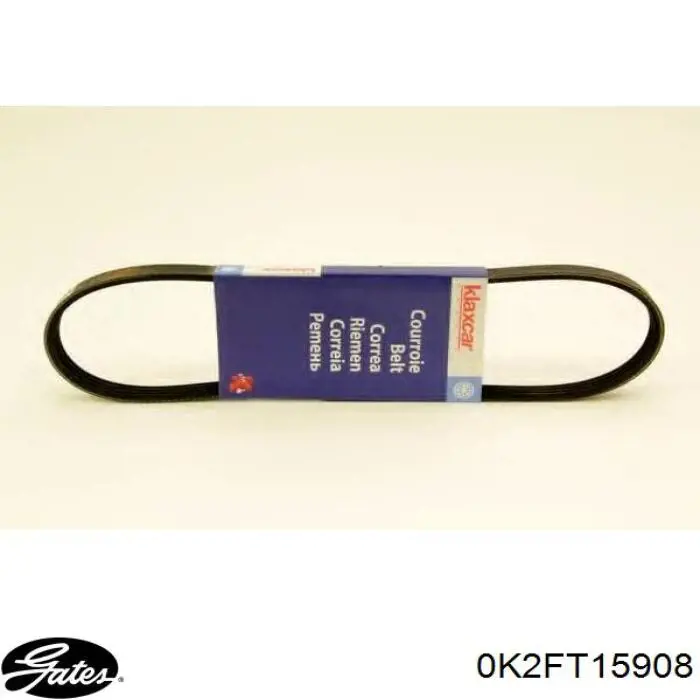 0K2FT15908 Gates Поліклиновий ремінь
