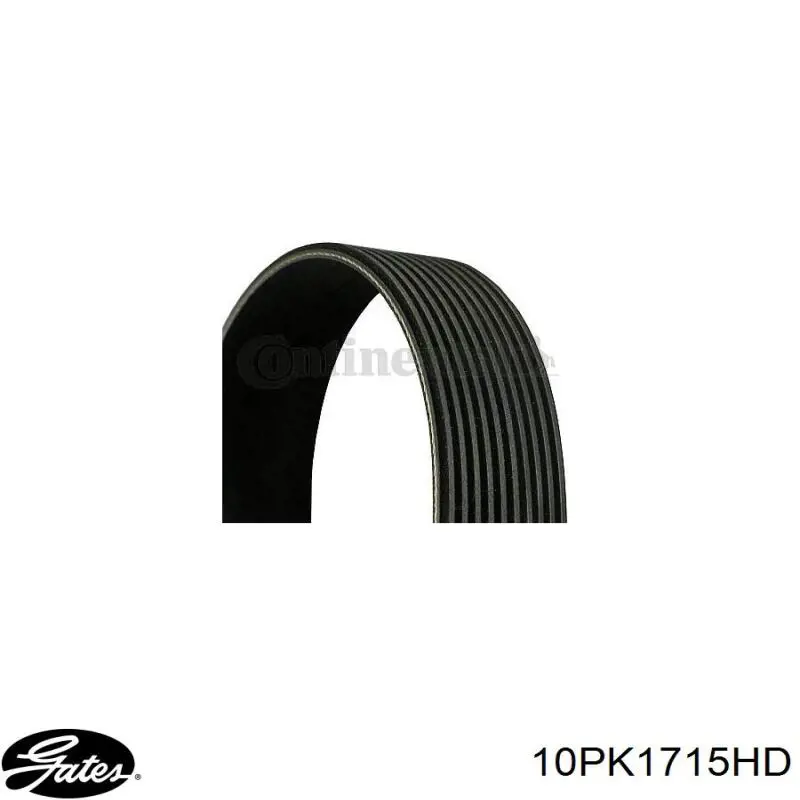 Купити 10PK1714HD Dayco Ремінь генератора