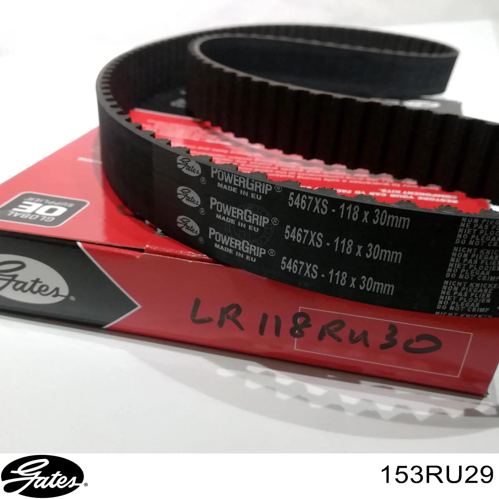 ГРМ ремінь Gates T167RB1
