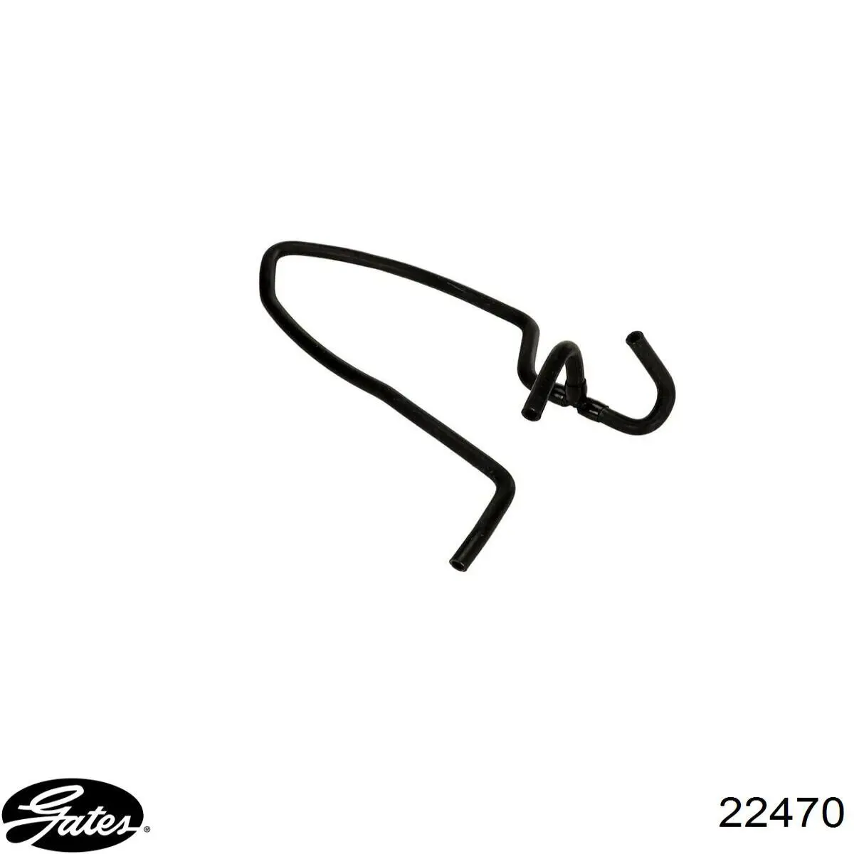 Шланг радіатора опалювача/пічки, подача Gates 22470 ціна, від 8.59 USD