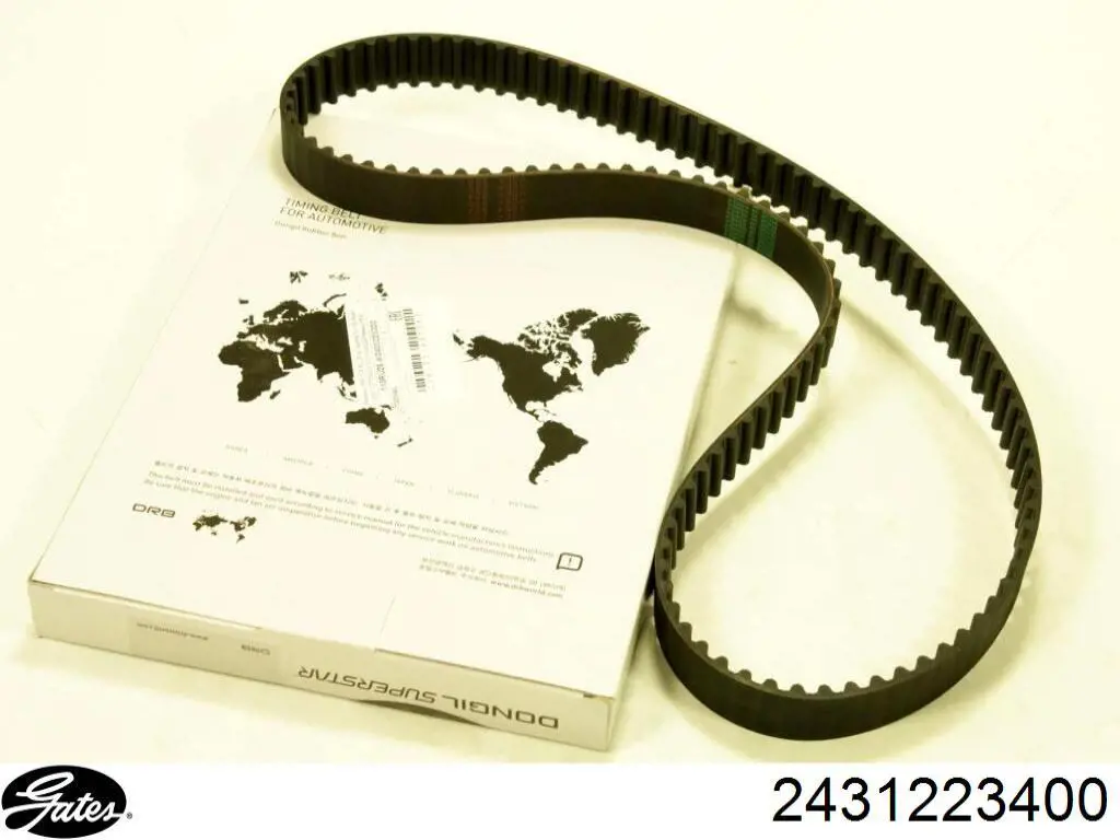 Зубчастий ремінь Gates 2431223400 ціна, від 16.67 USD