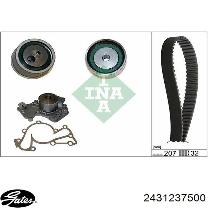 Зубчастий ремінь Febi 26300 ціна, від 22.80 USD