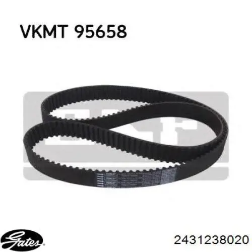 Зубчастий ремінь Gates 2431238020 ціна, від 22.45 USD