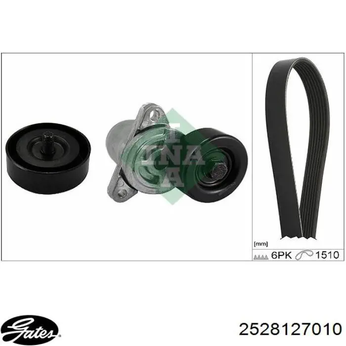 Натягувач приводного ременя Hyundai/Kia S2528127060