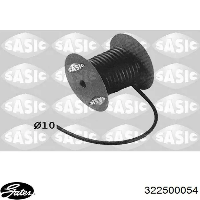 322500054 Gates Шланг паливний, універсальний